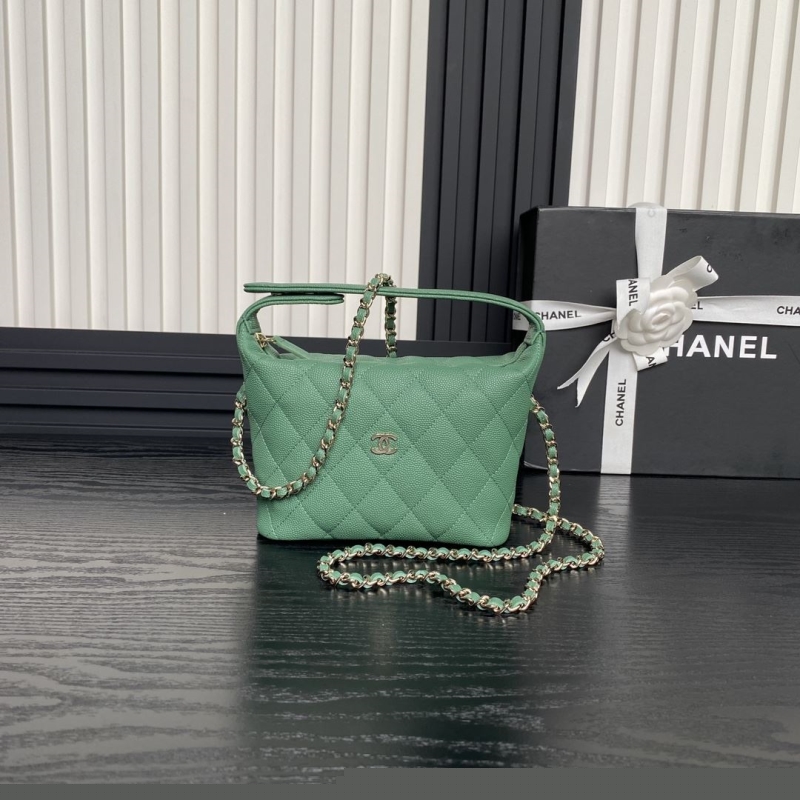 Ch*el top handle bags